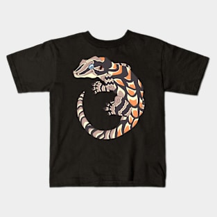 Orange Blotch Gargoyle Gecko Kids T-Shirt